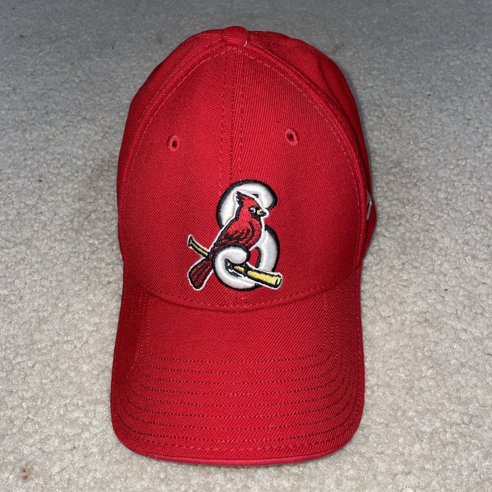Springfield Cardinals Hat New Era 39Thirty Red 97% Wool 3% Spandex Medium-Large
